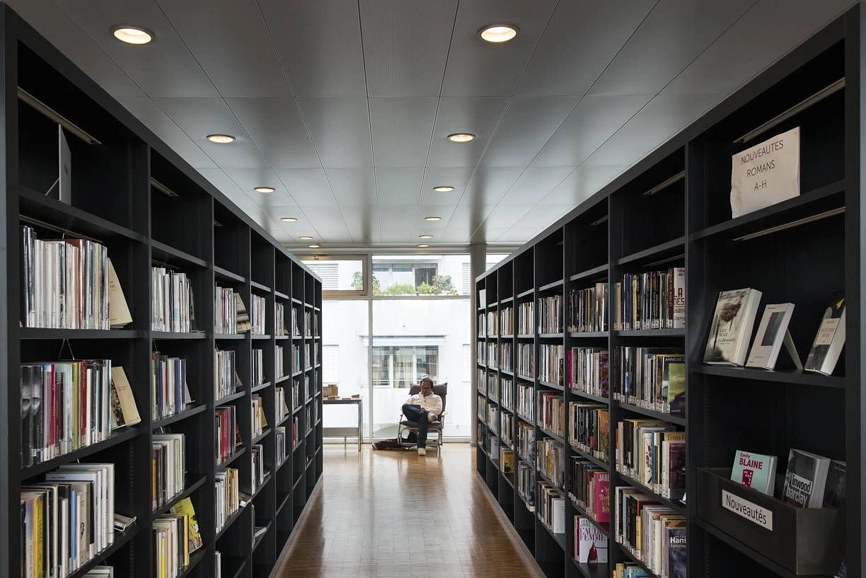 Hình ảnh truyền thông: Thư viện Entre-Bois
